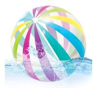 GjnjfdF Pallone Gonfiabile Da Spiaggia - Giocattoli Gonfiabili,Resistente All'Usura Portatile Palla Da Spiaggia Da 40 Cm Per Sport Di Feste Piscina Scuola Allenamento Giardino Parco Campo In Sabbia