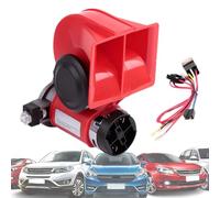 GjnjfdF per moto | Avvisatore elettrico ad aria per bicicletta, 12 V/24 V per scooter, auto, moto