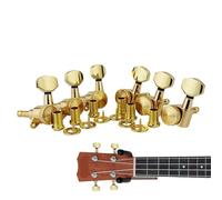 GjnjfdF Punte di bloccaggio per chitarra, punte per chitarra teste - Chiavi di regolazione della chitarra elettrica 1:18 | Guitar String Winders Bridge Parts For Women Men, Modern 10 mm Headstock Gale