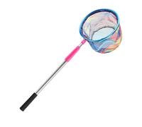 GjnjfdF Rete da spiaggia retrattile per bambini, impugnatura antiscivolo e robusta, cattura insetti, giocattolo per piscina all'aperto, caccia alle farfalle