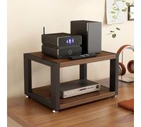 GJPXFR 2/3/4 Ripiani Stereo HIFI Rack, Piccolo Supporto Per Giradischi DVD, Mobiletto HiFi Rack Audio Av Tower Mobiletto Stereo E Supporti Audio-Video(2-Tier/45x35x27cm)