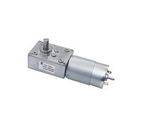 GJZIFGFWQ Motore a Corrente Continua Riduttore a Vite Senza fine for Coppia Elevata 60 kg.cm for distributore Automatico di Tende Motoriduttore a 5840-555: 160 Giri/min, Tensione: 24 V(24v,16 RPM)