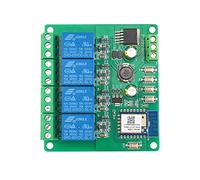 GJZIFGFWQ Tuya App Modulo Interruttore WiFi Wireless relè remoto 4CH DC 12V 24V 5V AC 220V 250V 4 canali App Smart Switch