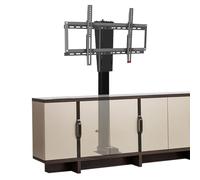 GJZQDKX Supporto TV Elettrico da soffitto - Sollevatore TV Elettrico telescopico, Rotazione Manuale di 360° a Sinistra e a Destra, Adatto per schermi LED da 26-70 Pollici. Supporto TV da s