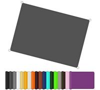 GJZQDKX Vela Parasole da Esterno 2x5,5 m, Impermeabile e Antipolvere, Resistente ai Raggi UV, per Giardino, Patio e Cortile - Grigio Scuro. Vela Parasole Antivento per la Massima Protezione.