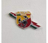 GK Abarth Racing Cars distintivo artistico italiano multicolore 5,1 x 7,6 cm toppa ricamata termoadesiva