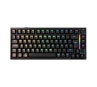 GK GAMAKAY TK75HE V2 75% Rapid Trigger Tastiera da gaming wireless con schermo TFT, layout tedesco QWERTZ BT/2,4 GHz/USB-C 8 KHz 0,005 mm RT, interruttore magnetico effetto Hall (Mercurio magnetico)