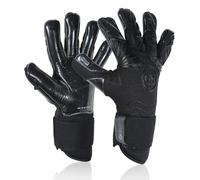 GK Saver, Guanti da Portiere Unisex, Uomini, Donne, Bambini, Bravo B1 Blackout FINGERSAVE, Dimensione 8