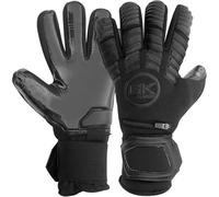 GK Saver Protech Blackout Contact Pro - Guanti da portiere professionali, taglia da 6 a 11, guanti da calcio GK (Protech Blackout NF 9)