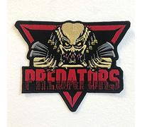 GK Toppa ricamata termoadesiva o da cucire con alieno contro predatori