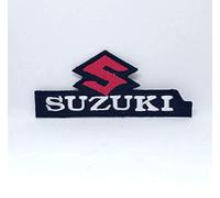 GK Toppa termoadesiva nera con logo Suzuki