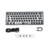 GK64 GK64xs RGB Hot Swap Programmabile Bluetooth Wired Caso Piastra PCB Cherry MX Tastiera kit FAI DA TE Spazio Sostituibile