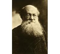 GKAZGQPR Dipinti Famosi Astratta Stampe d'arte Poster Parete Pyotr Alexeyevich Kropotkin anarchico russo di Nadar per Decorazioni per la Casa 60x90cm