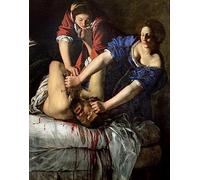 GKAZGQPR Dipinti Famosi Poster Della Stanza Tela e Immagini Giuditta e Oloferne di Artemisia Gentileschi per L'arredamento del Soggiorno 60x90cm