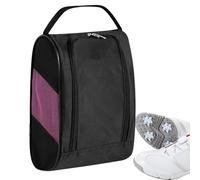 GkgWuxf Borsa per il trasporto di scarpe da golf, per sport e viaggi, con ventilazione, traspirante, per calzini, tee, palline da golf, donne e uomini, rosa, Refer to description, Unisex
