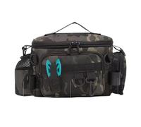 GkgWuxf Borse portaoggetti per attrezzatura da pesca, borsa per esche da pesca, zaino impermeabile di grande capacità, borsa per accessori da pesca multifunzione, borsa da pesca, camouflage, Se