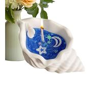 GkgWuxf Candele profumate - Candele profumate antistress, candele decorative naturali per aromaterapia candela fatta a mano conchiglia in cera di soia per compleanno
