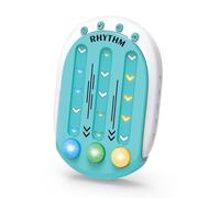 GkgWuxf Controller di gioco di ritmo, giochi di ritmo per - giochi di spinta musicale,giochi di musica interattivi, gioco da tavolo con pulsanti portatile con musica e luce per ragazzi, ragazze e