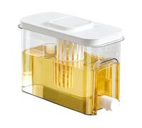 GkgWuxf Dispensatore di bevande calde, distributore di bevande frigo - Puche per bevande con rubinetto | Contatore di cucina Frigorifero Dispeller Contenitore con Spigot per bevande calde e