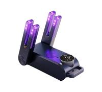 GkgWuxf Essiccatore per stivali da lavoro, multifunzione, per guanti e deodoranti, con funzione umida e asciutta, per cappelli, scarpe basse, calze,