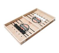 GkgWuxf Fast Sling Puck Game | Giuoco Interattivo Rimbalzante | Gioco In Legno Per Viaggi Casa Campeggio | Soggiorno Camera Da Letto Asilo