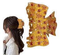 GkgWuxf Fermagli natalizi da donna, carini e dalla presa forte, grandi mollette a forma di Babbo Natale, accessori per capelli invernali per vacanze invernali, per famiglia, amici, compleanno