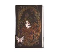 GkgWuxf GIORNALE GOTH, Notebook gotico | Stamping a caldo in stile gotico Bellissimo Manuale retrò | Vintage Notebook per Women Goth Journal, Supplies per uffici scolastici, note di Halloween, 256