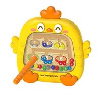 GkgWuxf Labirinto magnetico di colori e numeri,Labirinto magnetico di colori e conteggio,Tabella di puzzle di conteggio di corrispondenza di colori di disegno di pollo - Giocattoli