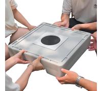 GkgWuxf Mahjong Cinese Set Mahjong da Viaggio | Piccolo Gioco da Tavolo Mahjong Cinese | Gioco da Tavolo Mahjong di Viaggio Portatile per la Famiglia, gli Amici