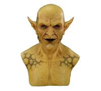 GkgWuxf Maschera Completa Per Halloween,Maschera Demonio Horror Per Adulti | Accessorio Per Cosplay Di Halloween In Latex Per Feste Maschere E Spettacoli