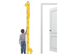 GkgWuxf Metro di altezza per bambini, righello di misurazione dell'altezza da parete per bambini, tavola di misurazione per la cameretta dei bambini, decorazione per monitorare la registrazione della