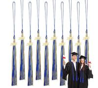 GkgWuxf Nappa di laurea 2025 | Ciondolo con nappa 2025 | 10 decorazioni ornamentali per università delle scuole superiori, maestri, insegnanti, servizi fotografici scolastici