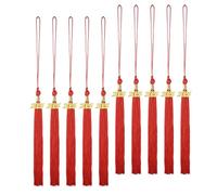 GkgWuxf Nappa di laurea - Ciondolo con nappa per laurea 2025, 10 ciondoli decorativi per università delle scuole superiori, maestri, insegnanti, servizi fotografici scolastici