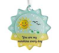 GkgWuxf Ornamenti natalizi dell'amicizia, decorazione 3D in acrilico, da appendere, per decorare la casa, la porta d'ingresso, l'ufficio, il camino, il soggiorno, il giardino, il cortile, lo studio