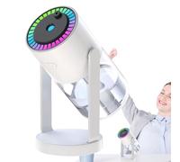 GkgWuxf Proiettore Star Galaxy con umidificatore, proiettore stellare con umidificatore, umidificatore per luce notturna, diffusore di olio umidificatore d'aria silenzioso,