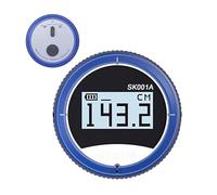 GkgWuxf Righello digitale a rullo, display LCD, strumento di misurazione dalla forma strana, accurato righello per lavori meccanici, artigianato, lavorazione del legno, edilizia elettrica idraulica