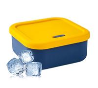 GkgWuxf Scatole in Silicone con Coperchi - Ermetico riutilizzabile con valvola di evacuazione, contenitore congelatore e scatola di snack, per lavastoviglie forno a microonde frigorifero Preparazione