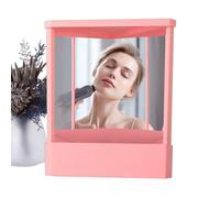 GkgWuxf Specchio di cortesia di Trucco Non reversibile, vero Specchio Non reversibile, Vero Specchio Non invertito, Specchio Non invertito, Specchio Non invertito, Specchio Non invertito per Immagine