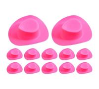 GkgWuxf Toppers Per Cupcakes A Forma Di Cappello Da Cowboy - 12 Pezzi Toppers Per Cupcakes A Forma Di Cappello Da Cowgirl Western | Forniture Per Festa Per Dessert Barbecue Shower E Festival