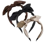 Gkhlg Confezione da 3 fasce per capelli alla moda per capelli da donna, con stampa unica, ad alta elasticità e comfort, fasce Alice per donne adulte, adatte per lavoro, feste, viaggi, yoga e altre