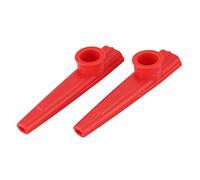 Gkhowiu Bambini Giocattoli Kazoo Plastica Rosso, Un Pacchetto Di 2 Pezzi
