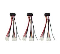Gkhowiu di Alimentazione Convertitore da 20 Pin ATX a 2 Porte 6 Pin AT di Alimentazione da 20 Pin ATX a AT 20 Cm per 386 286 486 586 Vecchio Computer