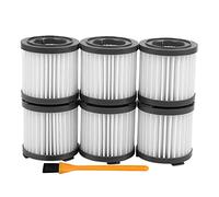 Gkhowiu Filtro HEPA 7 pezzi per aspirapolvere JV51 / 53 mano filtro HEPA grigio