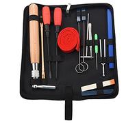 Gkhowiu Kit di accordatore professionale per pianoforte, set di strumenti per tuning, manico in legno, serratura con