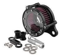Gkhowiu Kit Filtro Aspirazione Filtro Aria per Sportster XL883 XL883N XL883R XL883P XL1200 XL1200L XL1200X 883 Forty Eight XL1200X 2004-2016