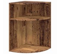 GKHPYURE Tavolino Legno Vecchio 39,7 x 39,7 x 60 cm Legno Ingegnerizzato | Forma rettangolare, scomparti multipli, uso interno, mini-libreria, panno umido