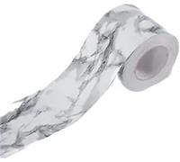 GKIRQVPE Contorno carta da parati autoadesivo 3D, Self Adhesive Wallpaper Borders Multicolor 10cm x 10m Pack of 2 for Bathroom(Color 5)