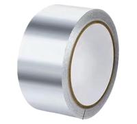 GKIRQVPE nastro per tubi, Nastro in alluminio di dimensioni multiple, autoadesivo impermeabile resistente alle alte temperature for esterni(3cmx5m)