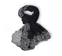 GKIRQVPE Scarf，Shawl， Sciarpa in Raso di Seta da Donna 90 * 90 cm Sciarpa Leggera Sciarpa Bandana Sciarpa al Collo