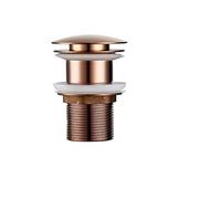 GKIYMLLFV Tappo for lavandino del Bagno, sifone, Tappo di Scarico, Rubinetto for lavabo, Accessorio for lavabo, Tubo for lavabo, Nero, Oro, Rosa(Orange)